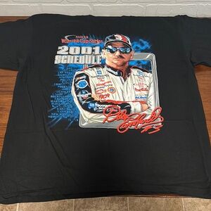 Vintage Black Dale Earnhardt Tshirt